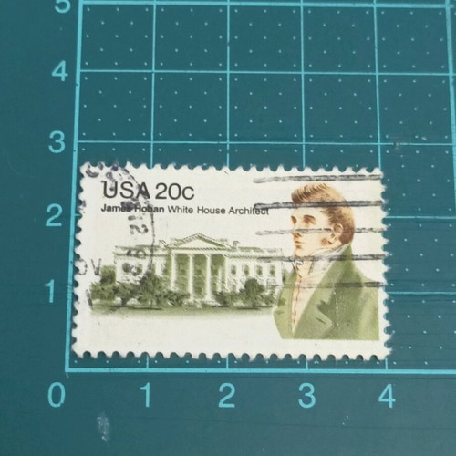 United States stamp 1981 James Hoban White House architect like new