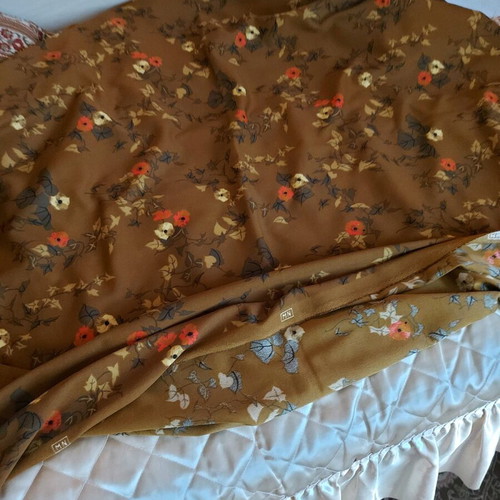Trevira fabric new, 2x1.7 meters, wrinkle-free and elastic