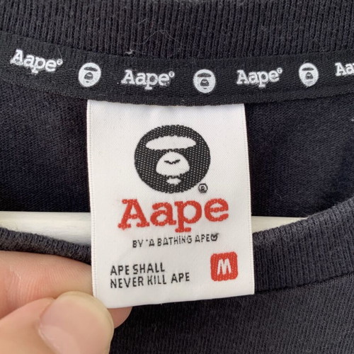 Bape T-shirt M like new, black, Metallica inspired graphics