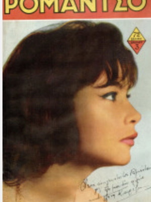 Romantso magazine with handwritten signature