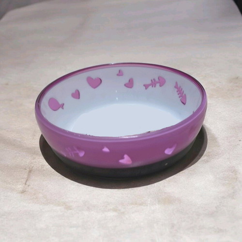 Cat and dog bowl with non-slip base new
