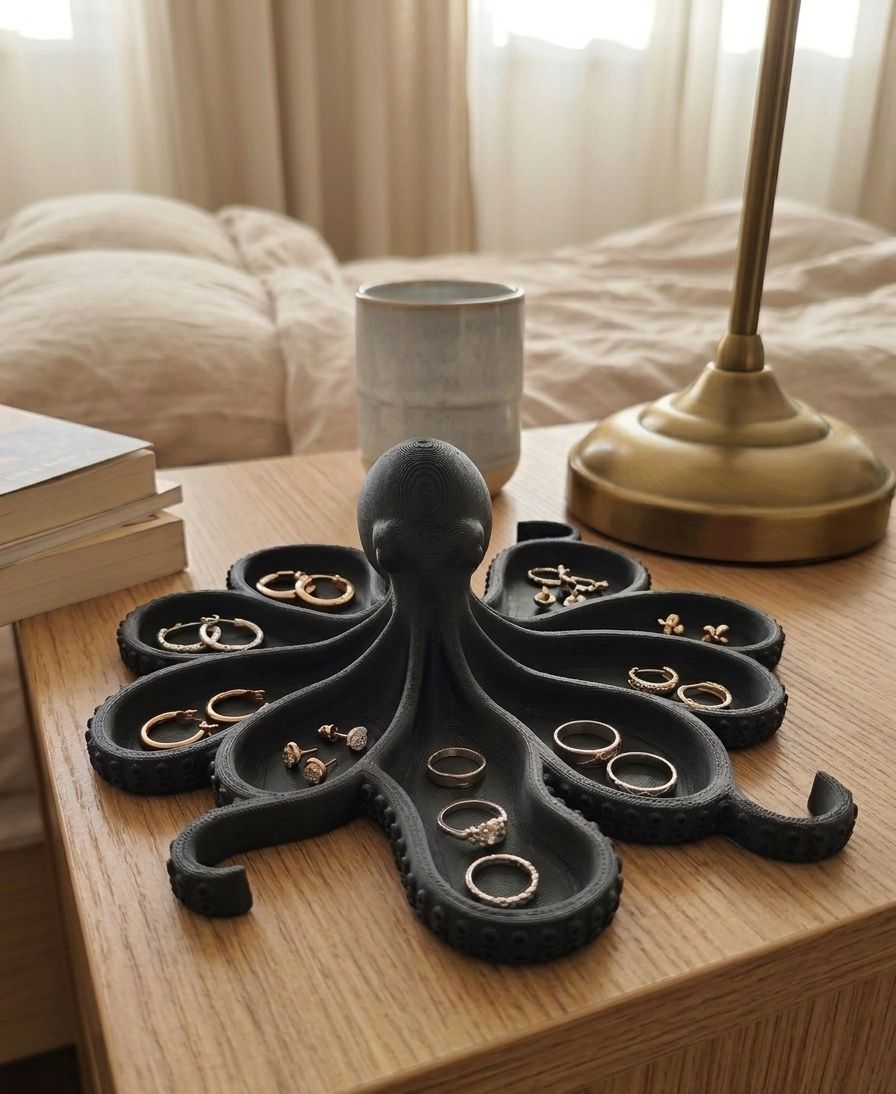 3D Printed Octopus Jewelry Holder new,… - € 12,00 - Vendora.cy