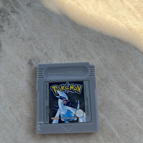 Gameboy Pokémon Silver game used, fully functional