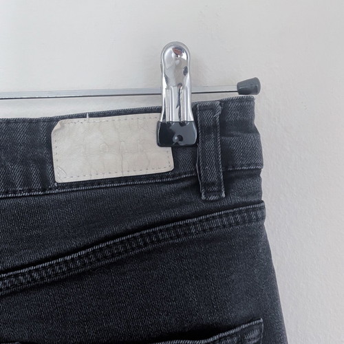 Noak Jean pant with rips used, size W34 L32, black