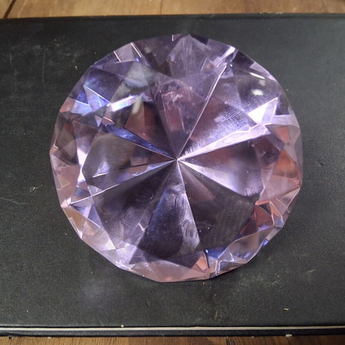 Glass diamond large size used decorative