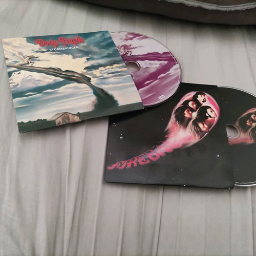 Deep Purple 2 CD used Fireball and Stormbringer
