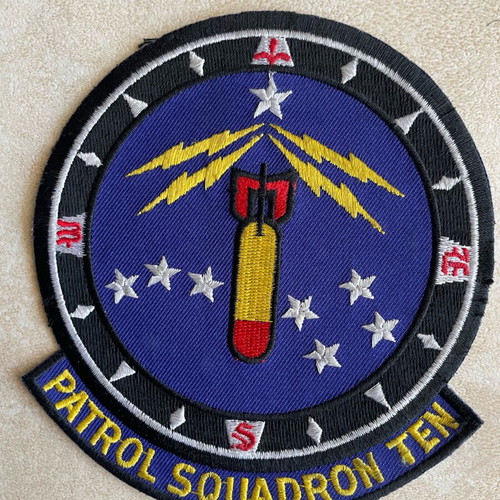 P-3C Orion Patrol Squadron 10 patch like new