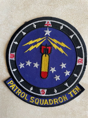 P-3C Orion Patrol Squadron 10 patch like new