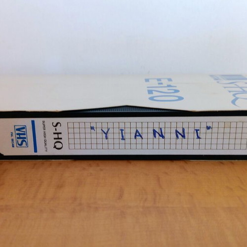 Yanni Live at the Acropolis VHS tape like new