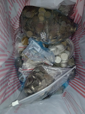 Coins new, collection of 3,011 pieces from Greece