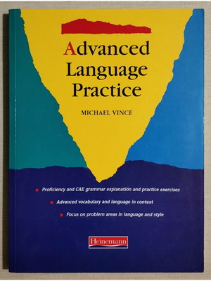 Advanced Language Practice book used, 1994 1st edition