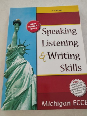 Speaking Listening & Writing Skills Michigan ECCE book like new, English