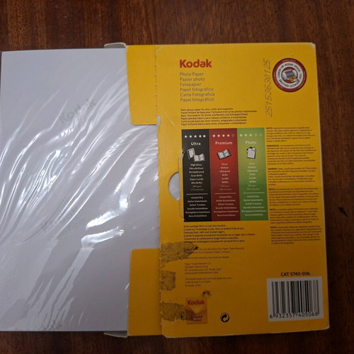 Kodak photo paper like new with original seal