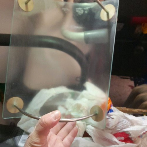 Decorative fruit stand like new, plastic