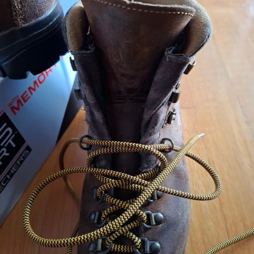 Skechers BOBS Sport Hiking Boots used, brown, size 40
