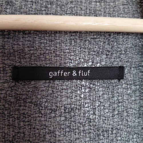 Gaffer & Fluf long gray cardigan like new, one size