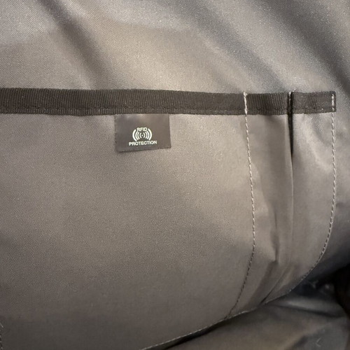 Backpack black RFID safe new