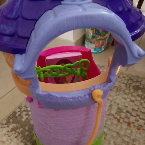 Rapunzel Tower Playset like new