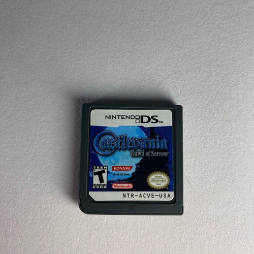 Castlevania Dawn of Sorrow Nintendo DS used, complete, region free, English (US)