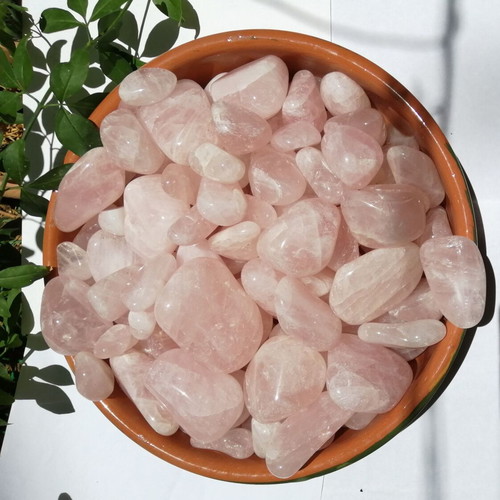 Rose quartz 500 grams polished stones various sizes