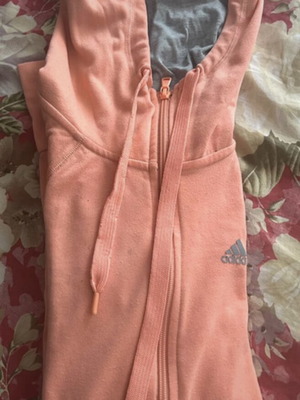 Nike womens zip-up hoodie coral dry fit