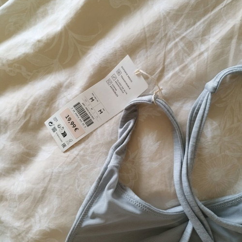 Oysho sports bra new, size M, grey