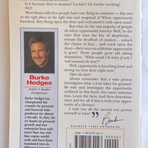 Dream-Biz.com book used in English by Burke Hedges