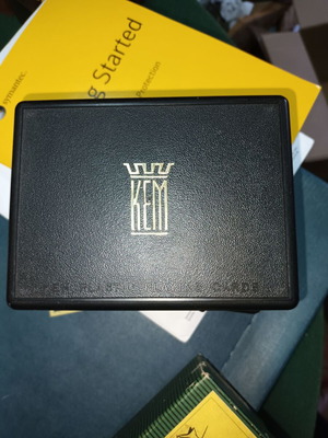 Kem double deck playing cards like new with original case