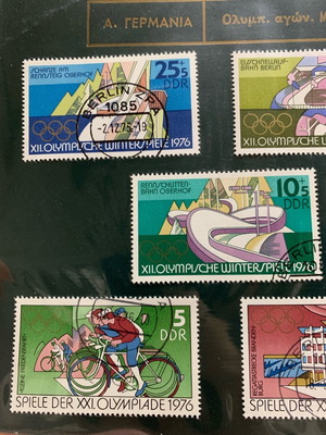 Γραμματόσημα Α. Γερμανία Ολυμπιακοί Αγώνες Montréal 1976 καινούργια σειρά Νο 34