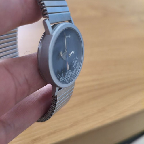 Akteo Midnight Witch watch like new, unisex, designed by J.C. Mareschal