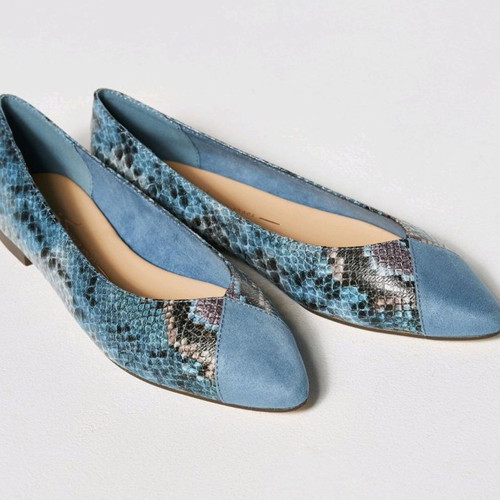 Sfera ballerinas new, pack of 3 pairs size 38, beige and blue