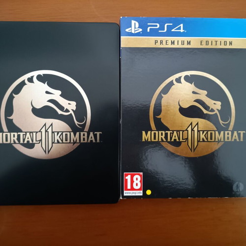 Mortal Kombat 11 Steelbook PlayStation 4 like new