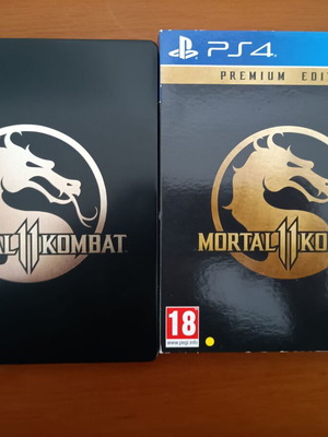Mortal Kombat 11 Steelbook PlayStation 4 like new