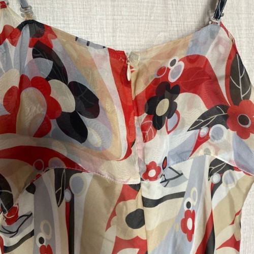 Φόρεμα Sisley Vintage πολύχρωμο σαν καινούργιο