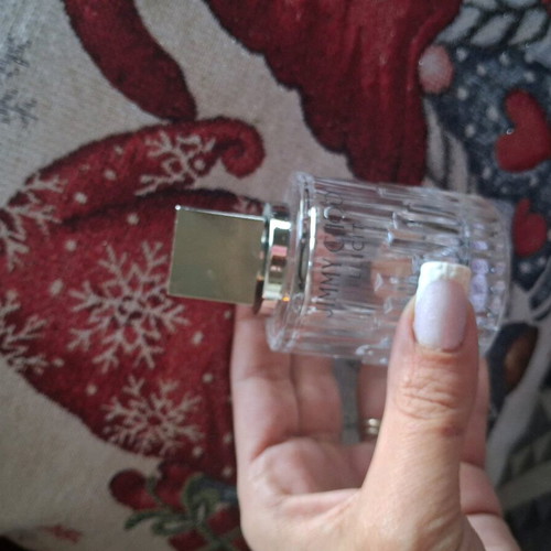 Jimmy Choo 60 ml perfume bottle used, empty
