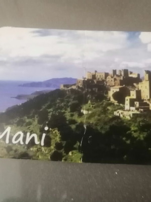 Souvenir from Mani, Laconia new with magnet