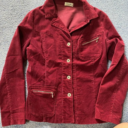 Corduroy jacket used, size S / 36 / 8
