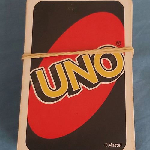 Uno card game deck