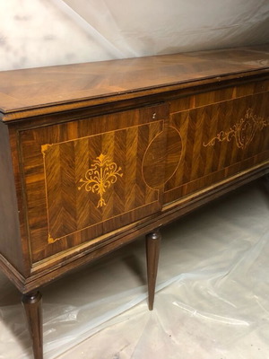 Sideboard with marquetry vintage, like new
