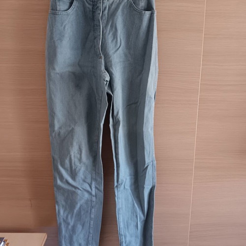Women's denim pants used, light blue, sizes S and M