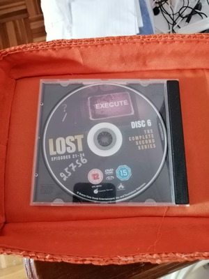 DVD Lost 2ος κύκλος disk 6, επεισόδια 21-24 μεταχειρισμένο
