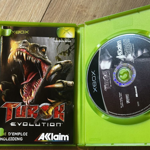 Turok Evolution Xbox Original used, action shooting game