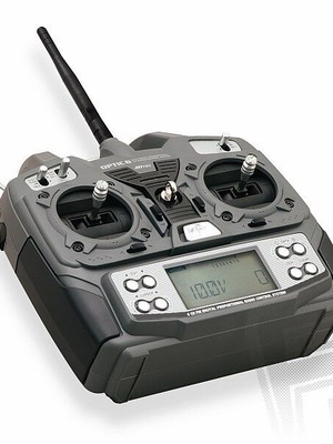 Hitec Optic 6 2.4GHz като нов с приемник