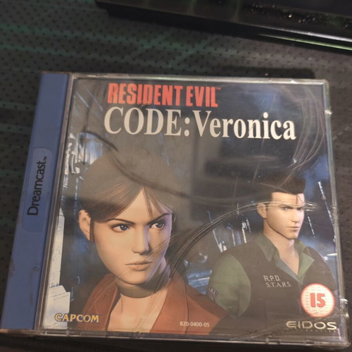 Resident Evil Code: Veronica Dreamcast game