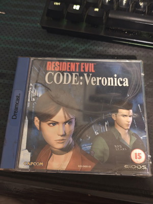Resident Evil Code: Veronica Dreamcast game
