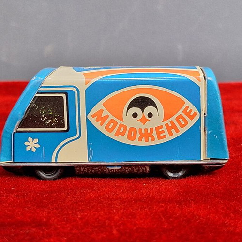 Tin Soviet toy truck used from 70s-80s