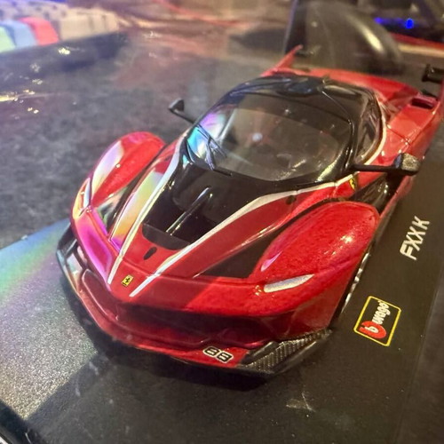 Ferrari FXX K Red model car used 1/43 scale by Bburago