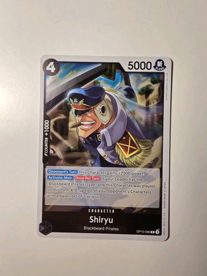 Shiryu One Piece Card Game OP10-086 rare, like new