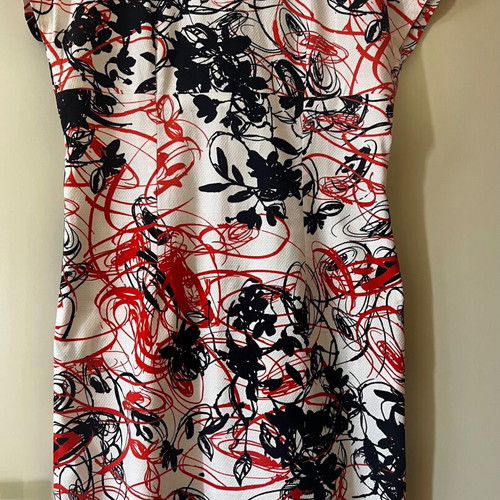 Dress like new with colorful cotton original design, size M