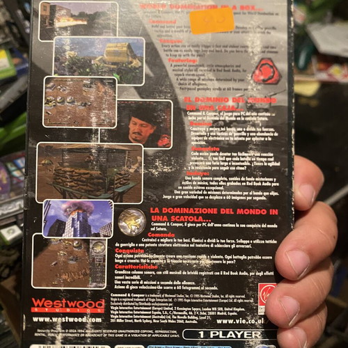 Command and Conquer Sega Saturn game like new